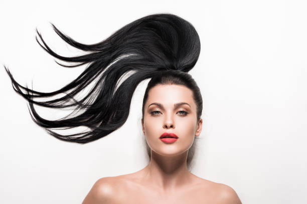 istock woman with beautiful hair 859735562