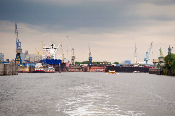 istock Port of hamburg 859760324