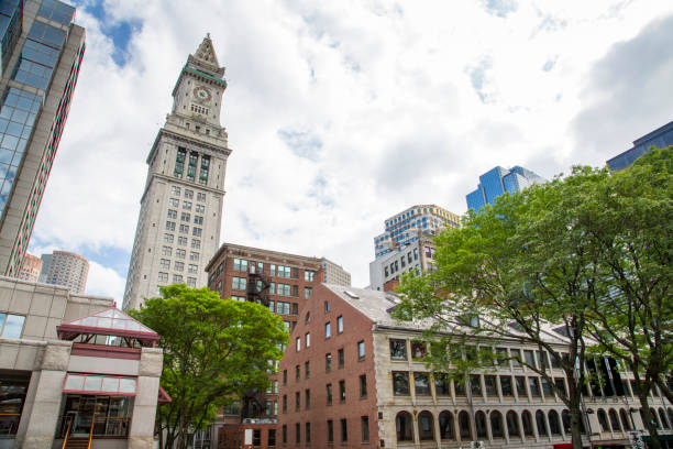 istock Boston, a walk through downtown Boston and Financial district 859760634