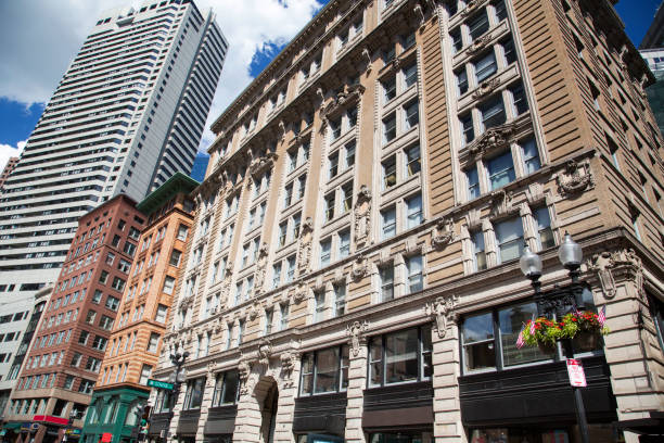 istock Boston, a walk through downtown Boston and Financial district 859766528