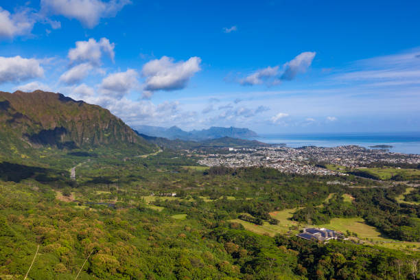 istock aerial view oahu island, hawaii islands 859767220