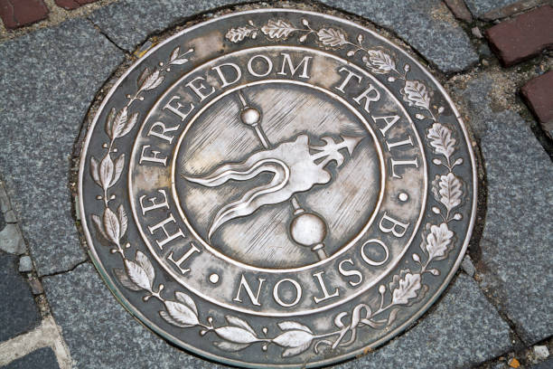 istock Boston, The Freedom Trail in downtown Boston, Massachusetts 859776034