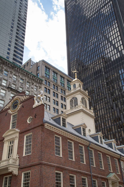 istock Boston, the Old State House, a museum on the Freedom Trail 859778842