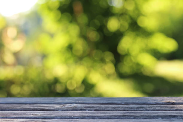 istock background table wooden outdoor bokeh 859784526
