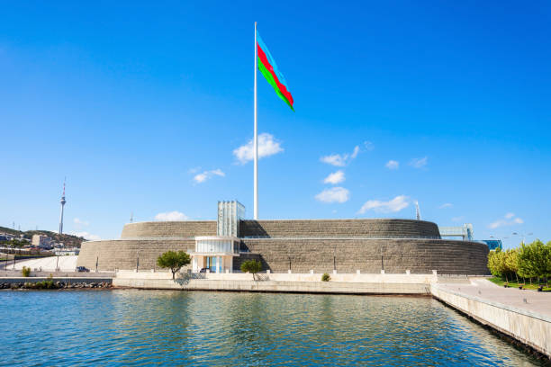 istock National Flag Square, Baku 859808166