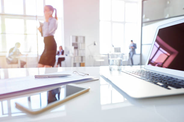 istock Modern business life in office 859813772