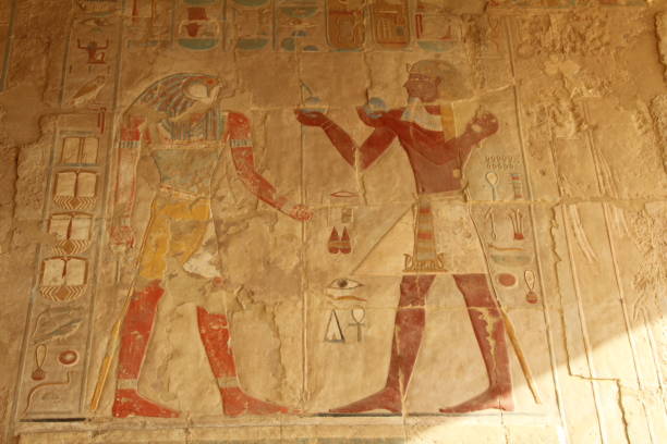 istock Decoration on an egyptian tomb 859814236
