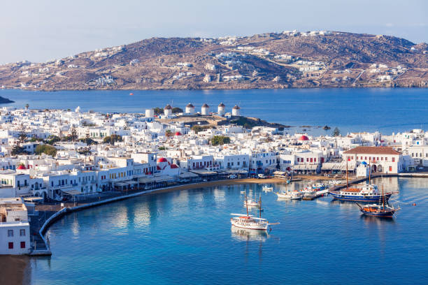 istock Mykonos island in Greece 859820718