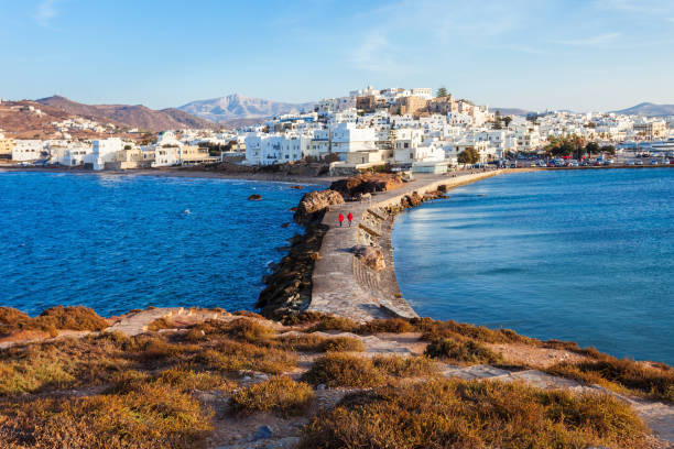 istock Naxos island aerial view 859820996
