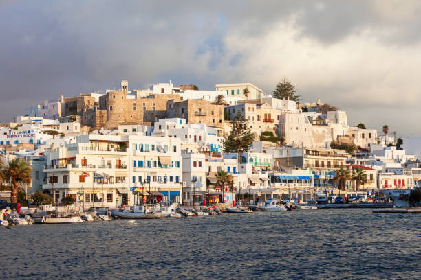 istock Port in Naxos, Greece 859821144