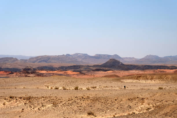 istock Negev desert volcanic landscape. 859821536