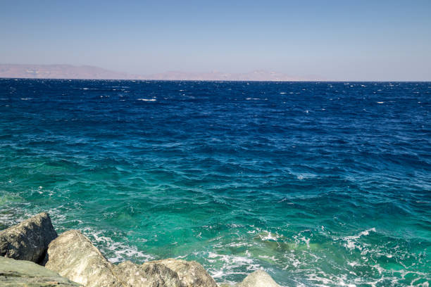 istock Coast of a greek island 859829970