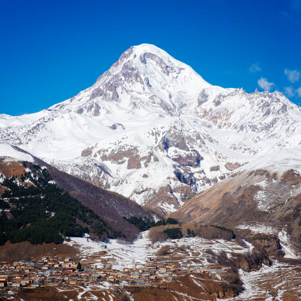 istock Mount Kazbek in Georgia 859833756