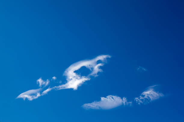 istock A beautiful blue sky and weird shaped clouds 859834256