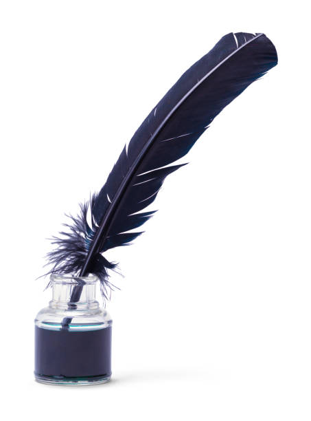 istock Ink Quill and Ink jar 859834958