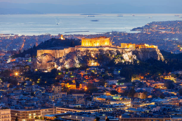 istock Athenian Acropolis in Greece 859838782