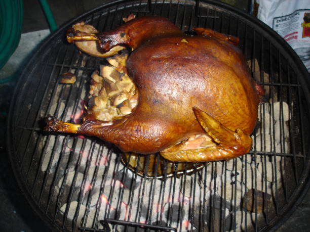 istock BBQ Turkey on the Grill 859838958