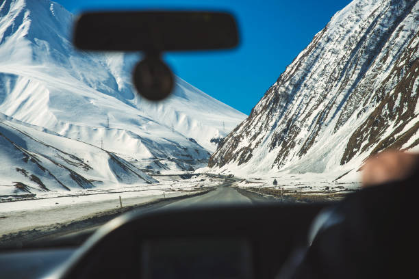 istock view from the car on a mountain road 859842492