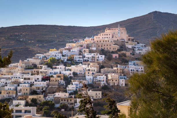 istock Hills of Ermoupolis, Syros 859844360