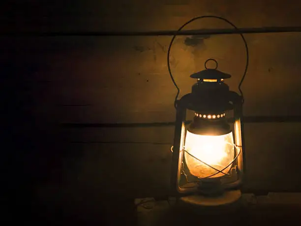 Old lamp lantern