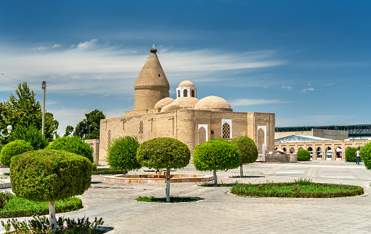Chashma-Ayub Mausoleum in Bukhara, Uzbekistan. Central Asia