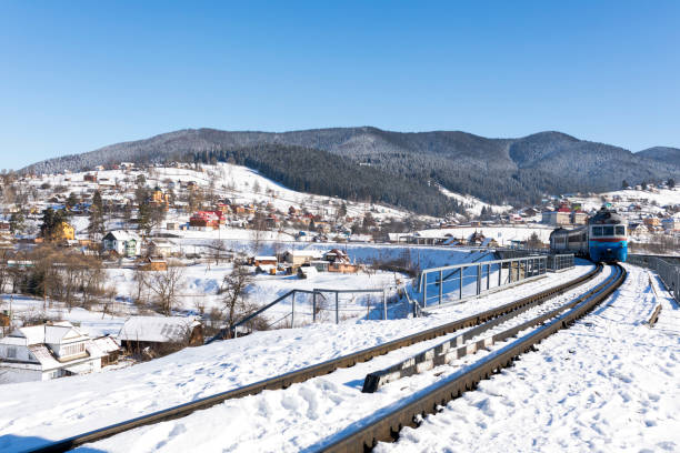 istock Small village in Carpathian. 859918144