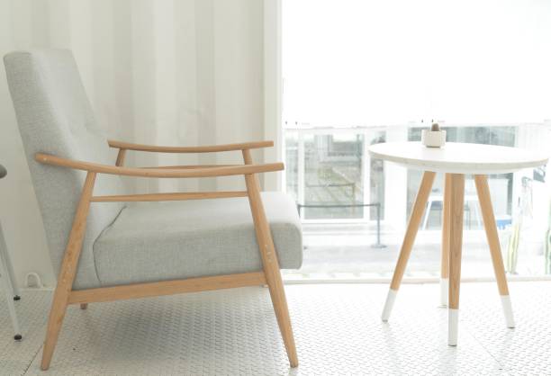istock White room minimal art concept interior design in coffe shop with moring daylight 859939952