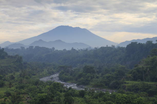 istock A view Mount Agung from Klungkung, Bali, Indonesia 859955476