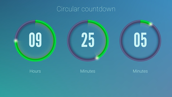 Project List Countdown Timer Design Of Countdown Timer For Coming Soon Or Under Construction Action ...