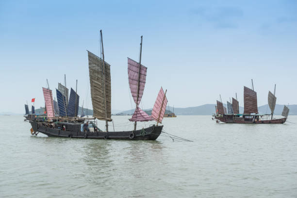 istock China's sailboat is on the lake 859988020
