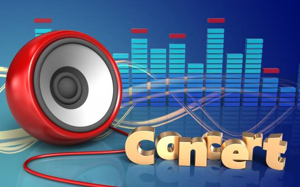 istock 3d spectrum concert sign 859996806