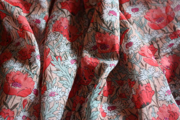 istock Blouse with floral pattern  women's clothing 859996904