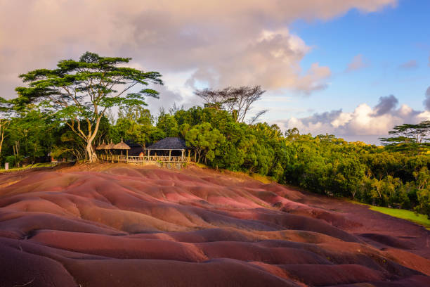 istock Chamarel seven coloured earths sunset 860000386