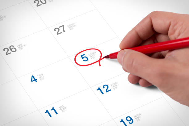 istock Mark on the calendar at March 5, 2016 860007574