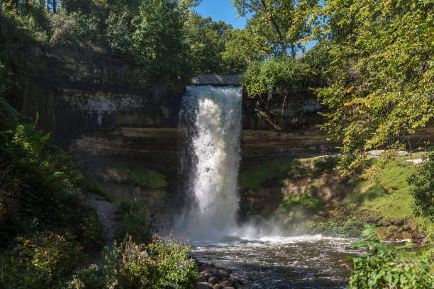istock Minnehaha Waterfall in Minneapolis, USA 860009258