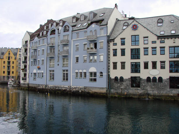 istock Alesund harbor Norway 860018118