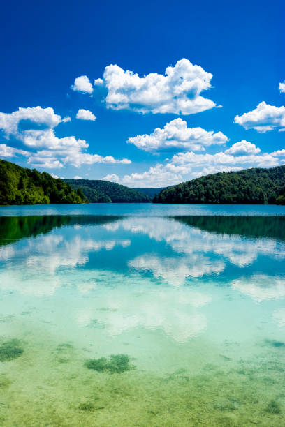 istock Reflexion in the Plitvice Lakes in Croatia 860040170