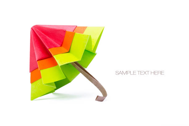 istock Origami paper umbrella 860057514
