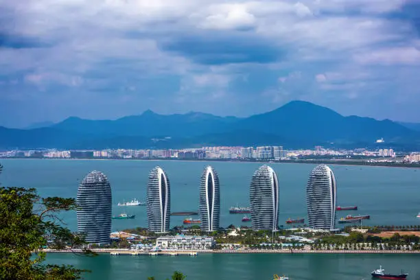 Hainan Sheng, Sanya Shi, Tianya Qu, China.