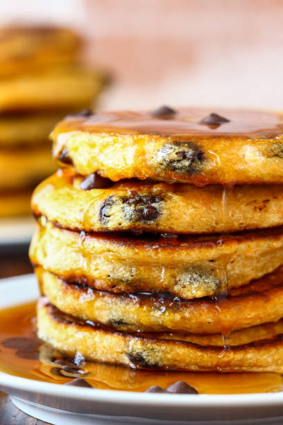 istock Sweet Potato Pancakes with Chocolate Chips 860064976