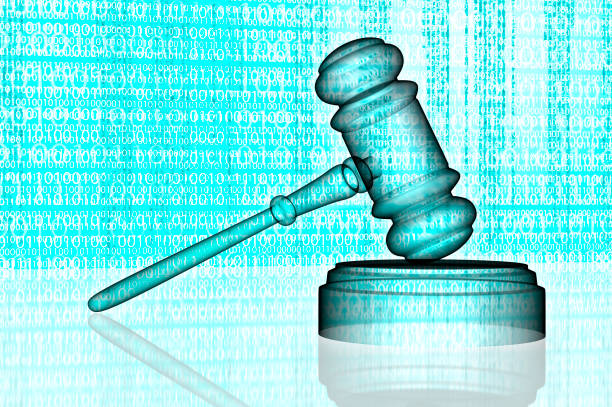 istock legal computer judge concept, cyber gavel,3D illustration 860075864
