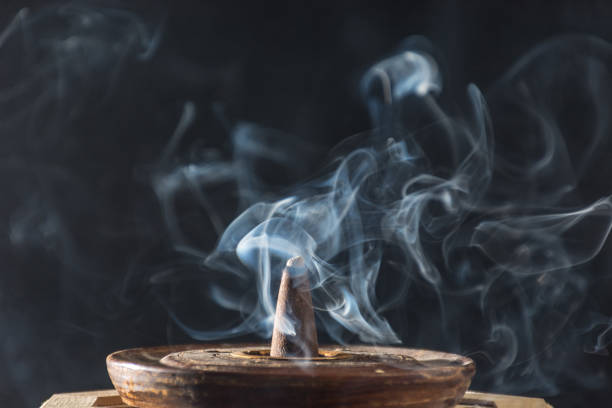 istock smoke caused by various incenses 860079760