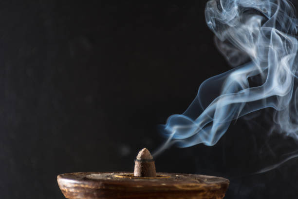 istock smoke caused by various incenses 860079782