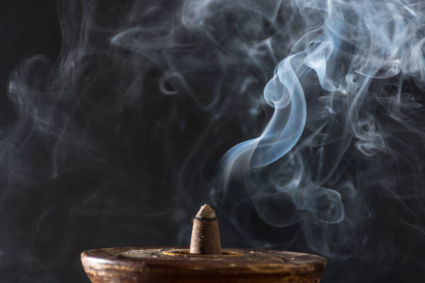 istock smoke caused by various incenses 860079786