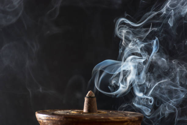 istock smoke caused by various incenses 860079790