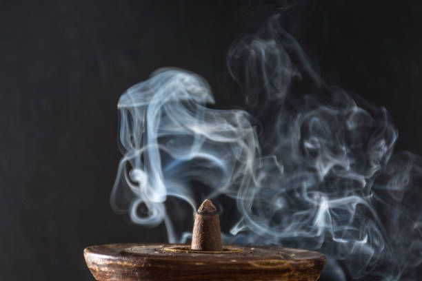 istock smoke caused by various incenses 860079818