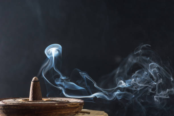 istock smoke caused by various incenses 860079906