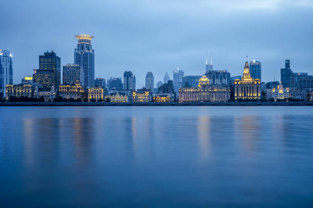 Shanghai the Bund at night