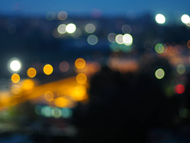 istock Bokeh in a night city 860092974