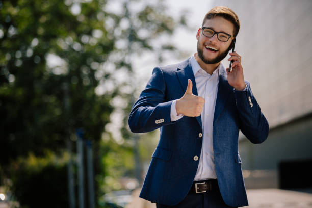 istock Businessman outdoor 860093588
